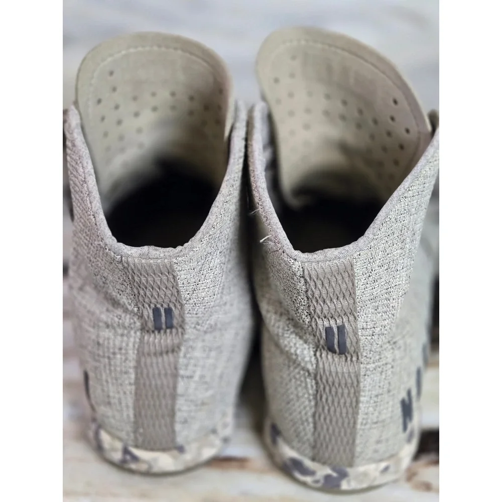 NOBULL High Top Trainer Tan Grey Camo SuperFabric‎ Mens 14